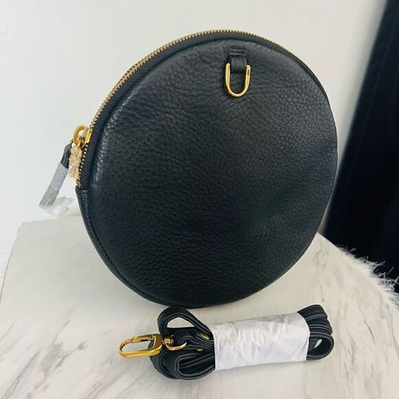 HOBO Array Crossbody Leather Bag, Concert, Stadium, Festival Approved, Black NWT - Picture 12 of 16